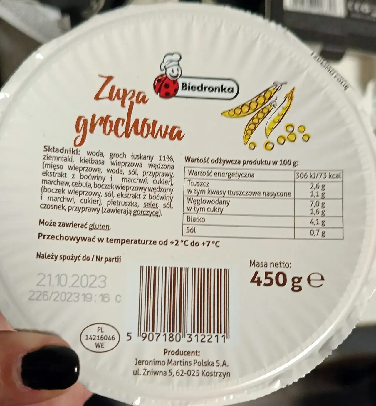 Zdjęcie Ile kalorii ma zupa grochowa? Zaskakujące fakty o jej kaloryczności